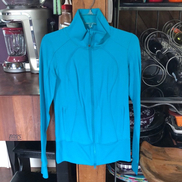 lululemon athletica Other - Never worn LuLu lemon teal zip up jacket